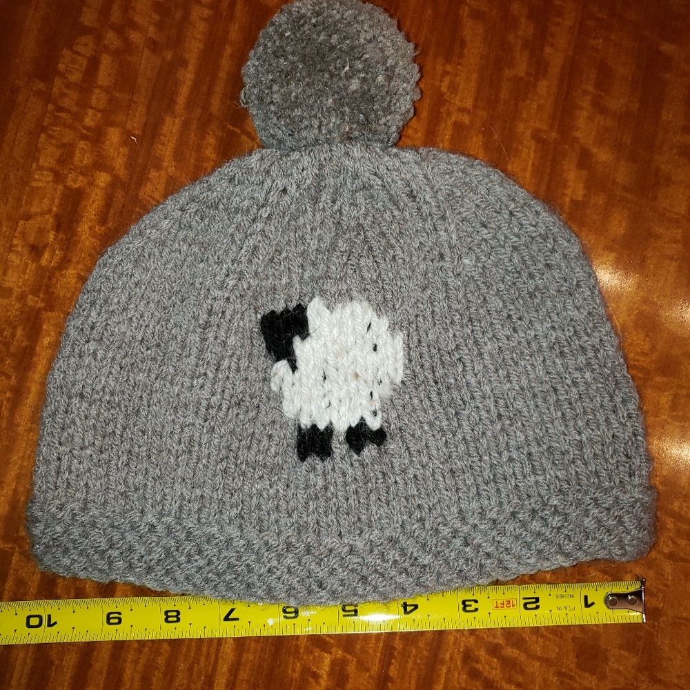 NWOT handcrafted Knit Beanie From Europe